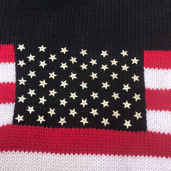American flag sweater size medium - Picture 6 of 7